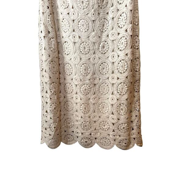 Donna Karan New York Boat Neck Lace Sleeveless Shift Dress Women's Size 16 - Picture 8 of 16